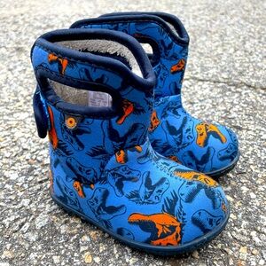 Winter Bogs Boots Toddler Dinosaur Print